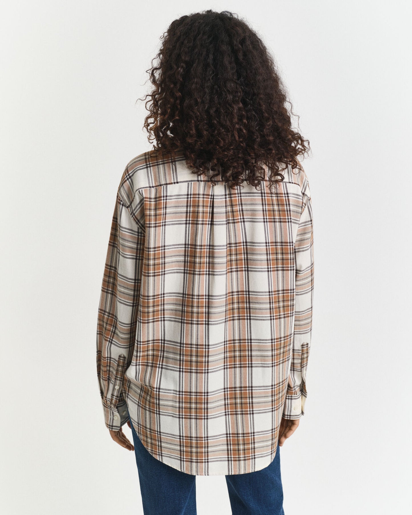 Relaxed Fit Checked Flannel Shirt