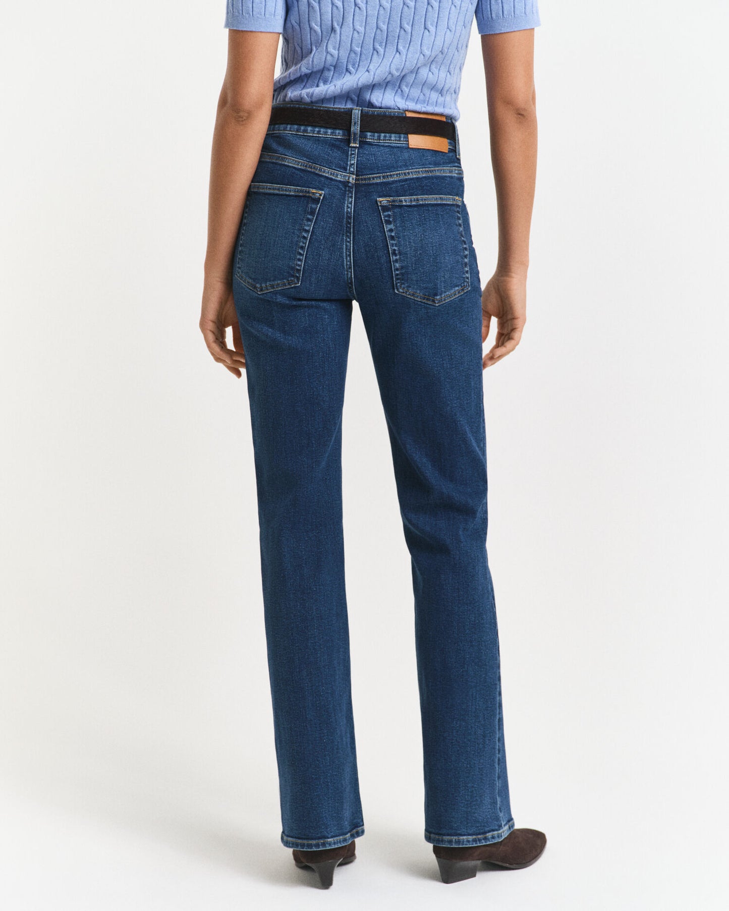 Slim Fit Flared Jeans
