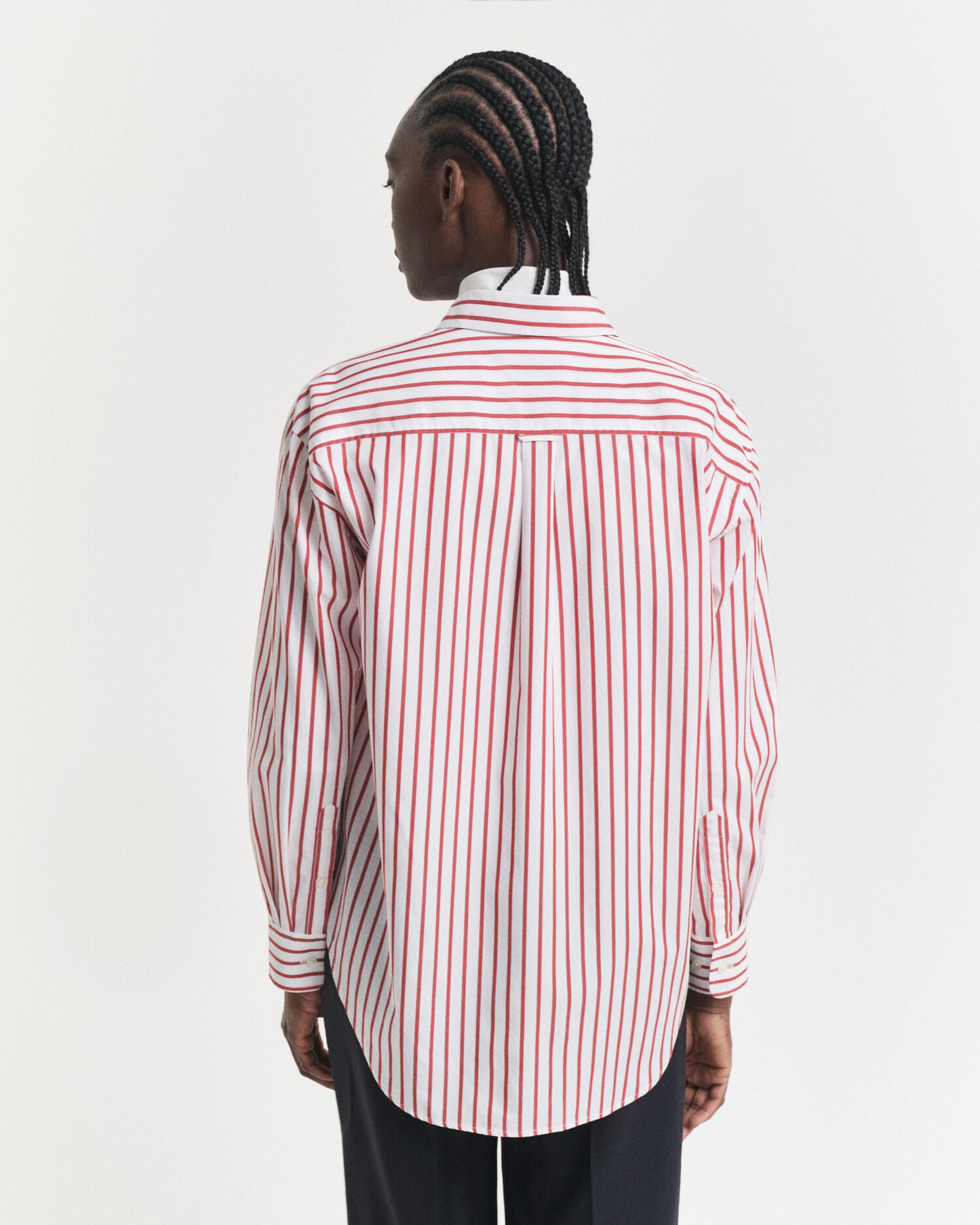 Relaxed Fit Classic Striped Poplin Shirt