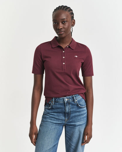 Shield Piqué Polo Shirt