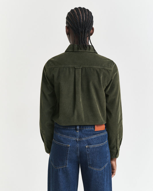 Regular Fit Corduroy Shirt