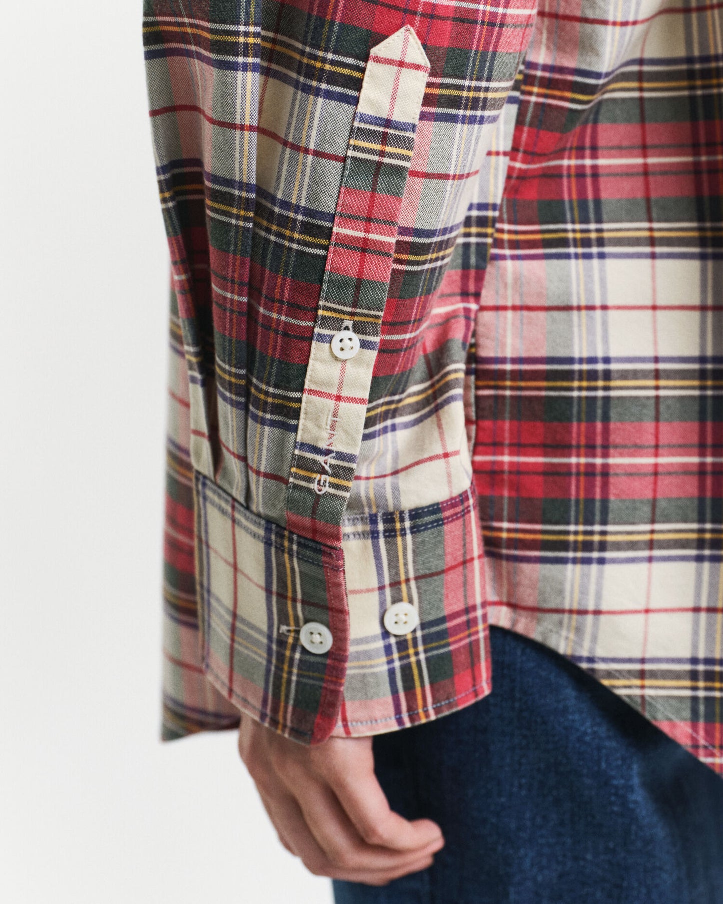 Oversized Checked Classic Oxford Shirt