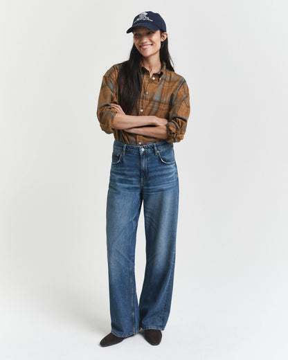 Oversized Checked Shirt