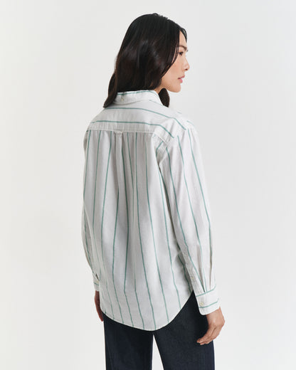 Relaxed Fit Classic Striped Oxford Shirt