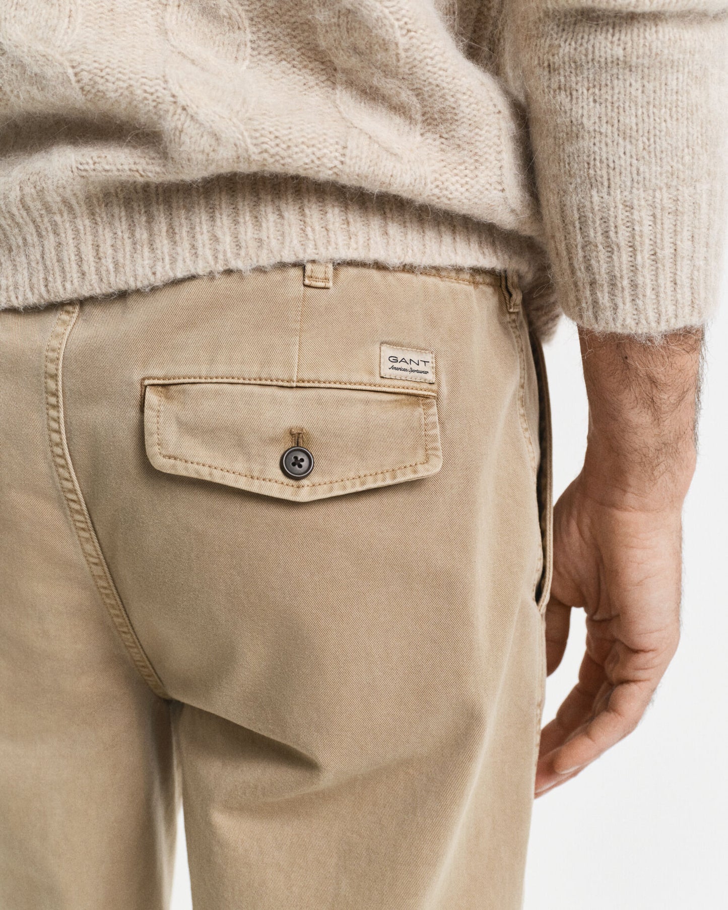 Regular Fit Tapered Surplus Chinos