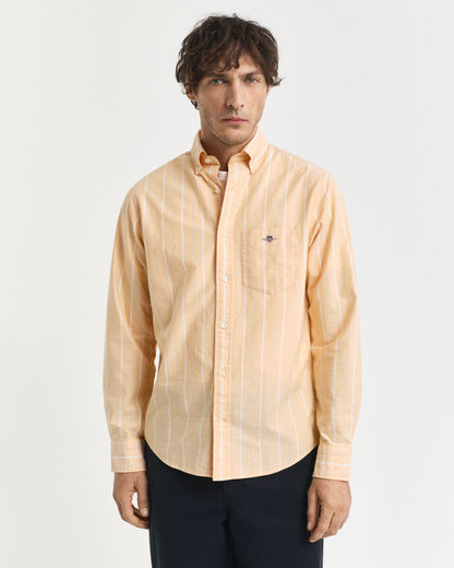 Regular Fit Striped Classic Oxford Shirt