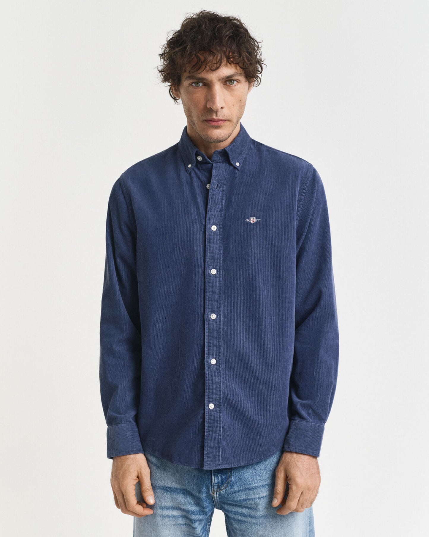 Regular Fit Cotton Corduroy Shirt