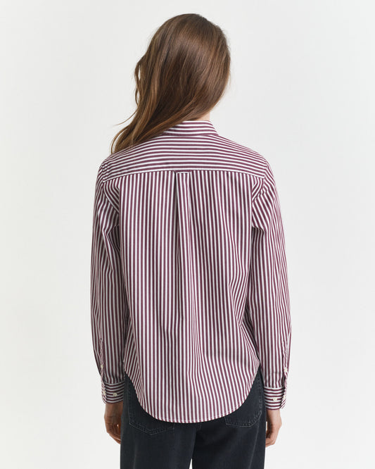 Regular Fit Classic Striped Poplin Shirt