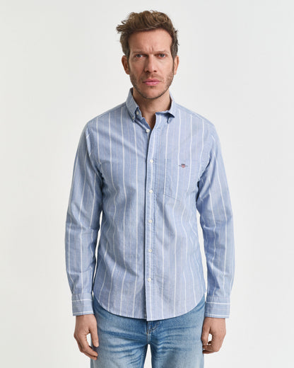 Regular Fit Striped Classic Oxford Shirt