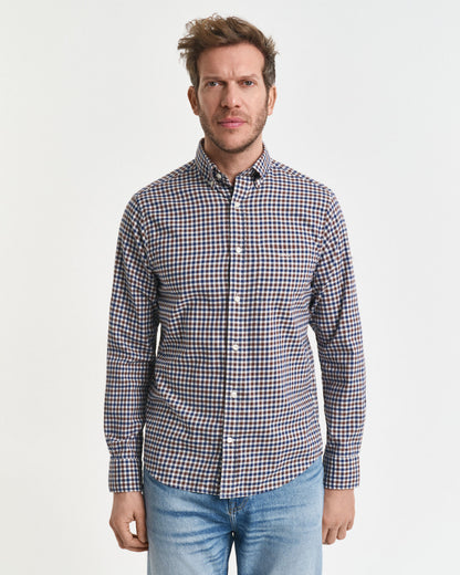 Regular Fit Gingham Twill Shirt