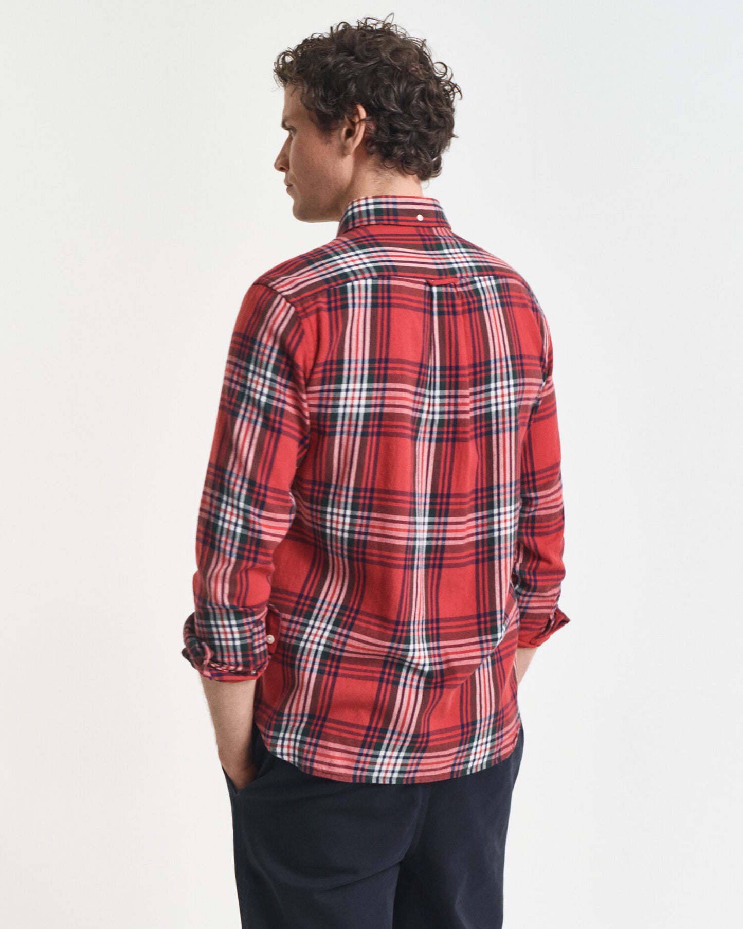 Regular Fit Windblown Flannel Check Shirt