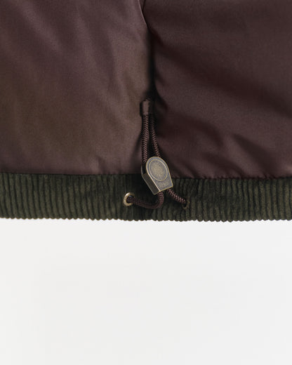 Corduroy Down Puffer Jacket