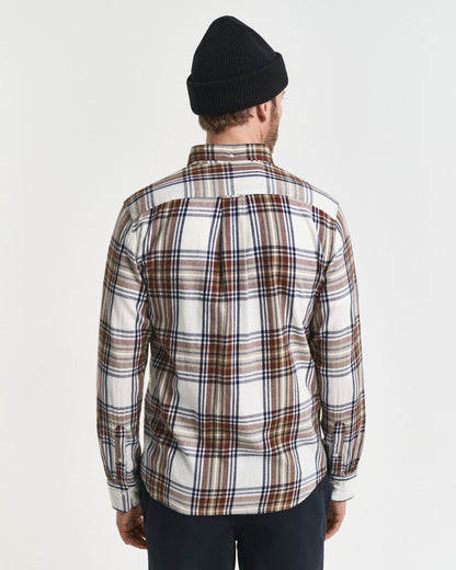 Regular Fit Windblown Flannel Check Shirt
