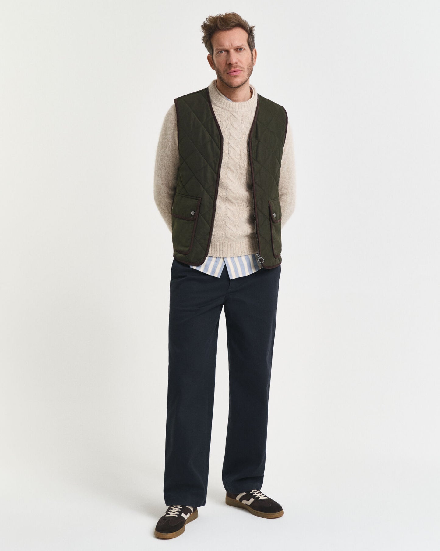 Quilted Fleece Vest