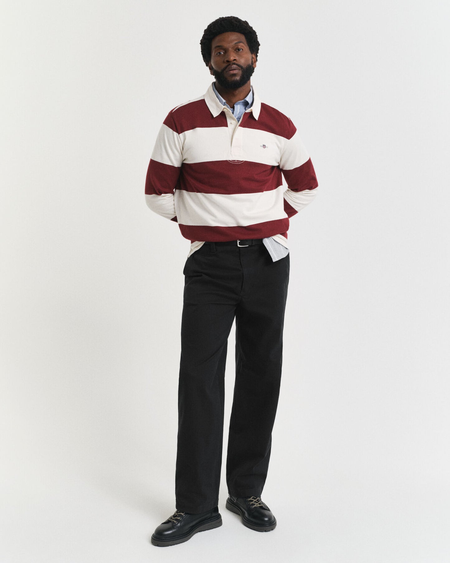 Relaxed Fit Cotton Twill Chinos