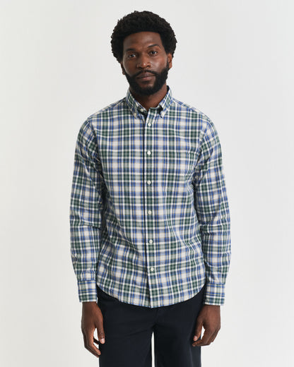 Regular Fit Checked Archive Poplin Shirt
