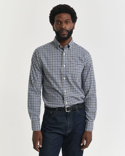 Regular Fit Gingham Twill Shirt