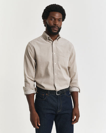 Regular Fit Corduroy Shirt