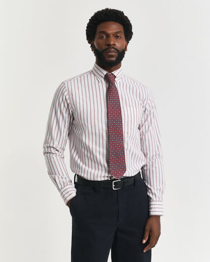 Regular Fit Striped Archive Oxford Shirt