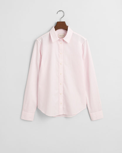 Regular Fit Classic Striped Poplin Shirt