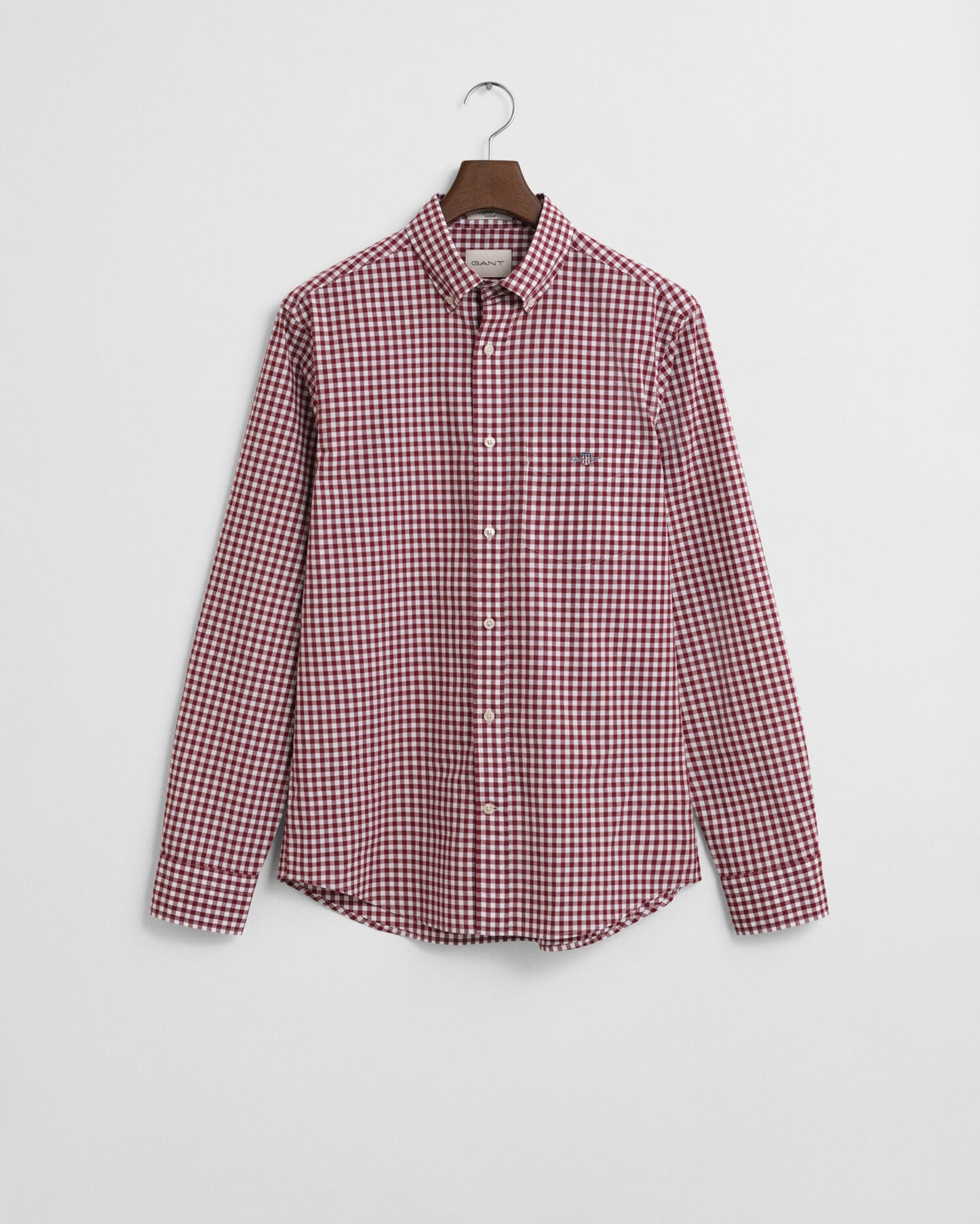 Regular Fit Classic Gingham Poplin Shirt
