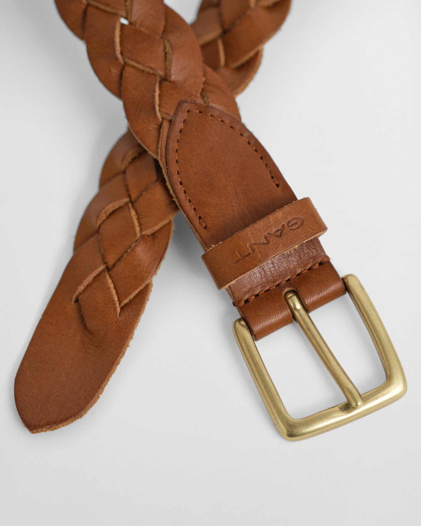 Braided Leather Belt