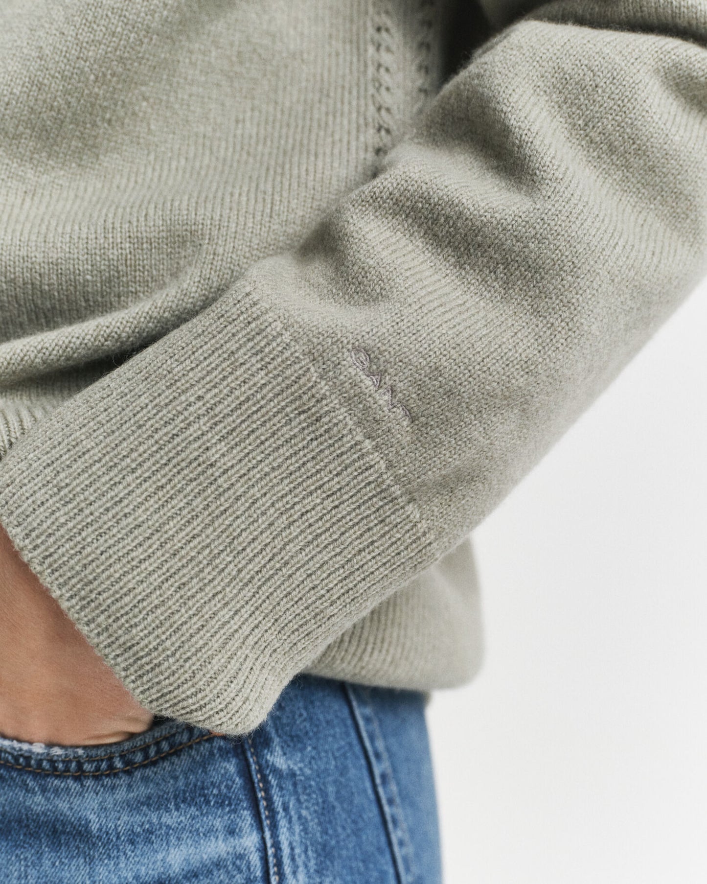 Wool Cashmere Blend Cardigan