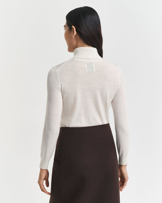 Extra Fine Merino Wool Turtleneck Sweater