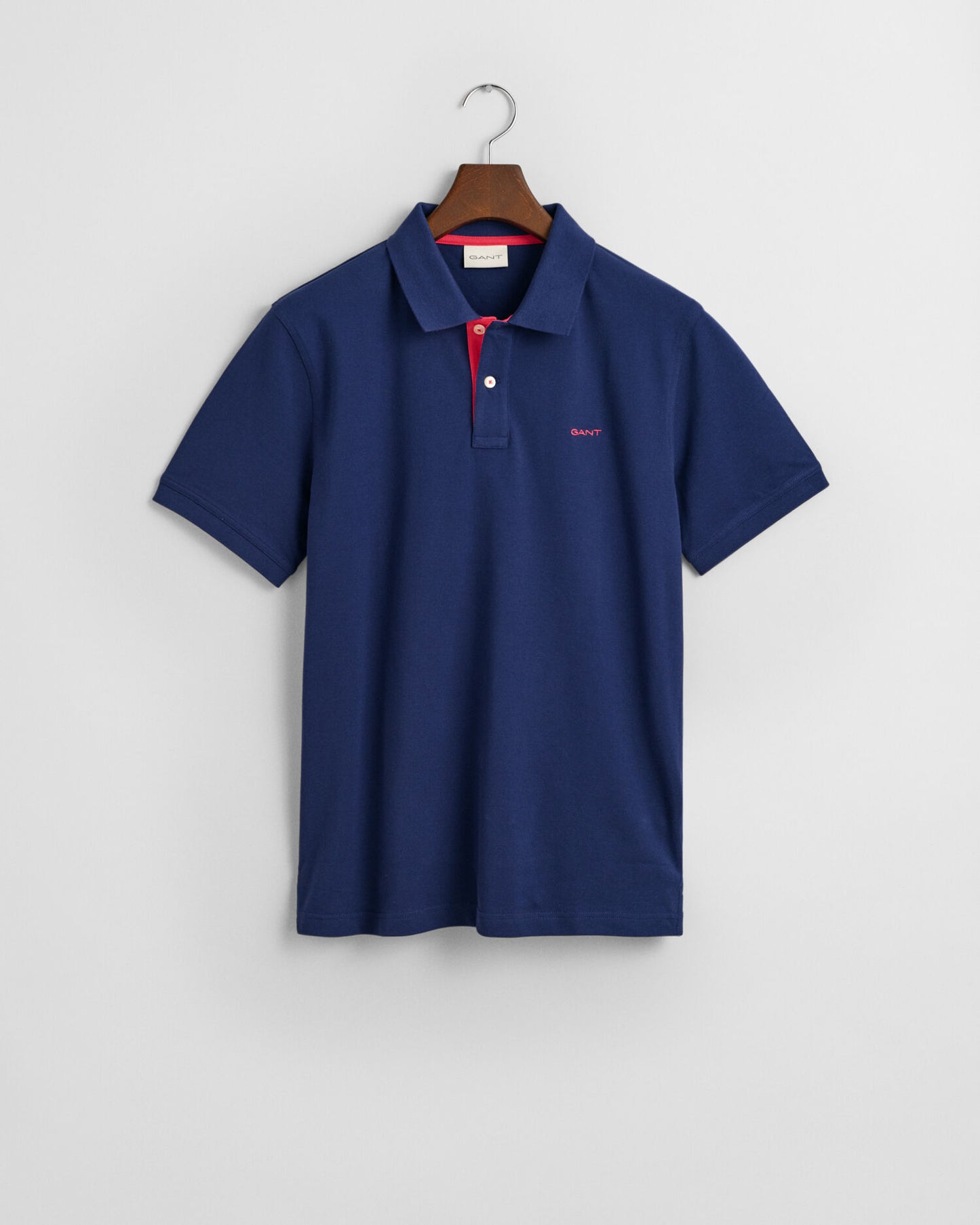 Contrast Piqué Polo Shirt