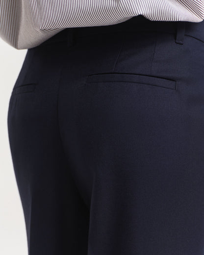 Tailored Wool Blend Pants