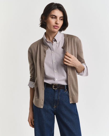 Extra Fine Merino Wool Cardigan