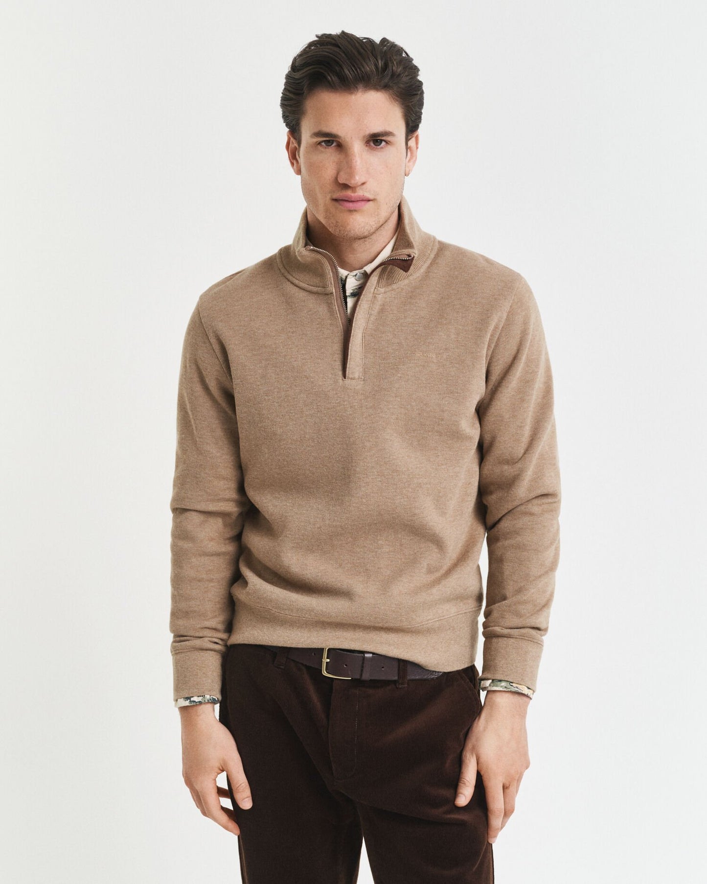 Sacker Rib Half-Zip Sweatshirt