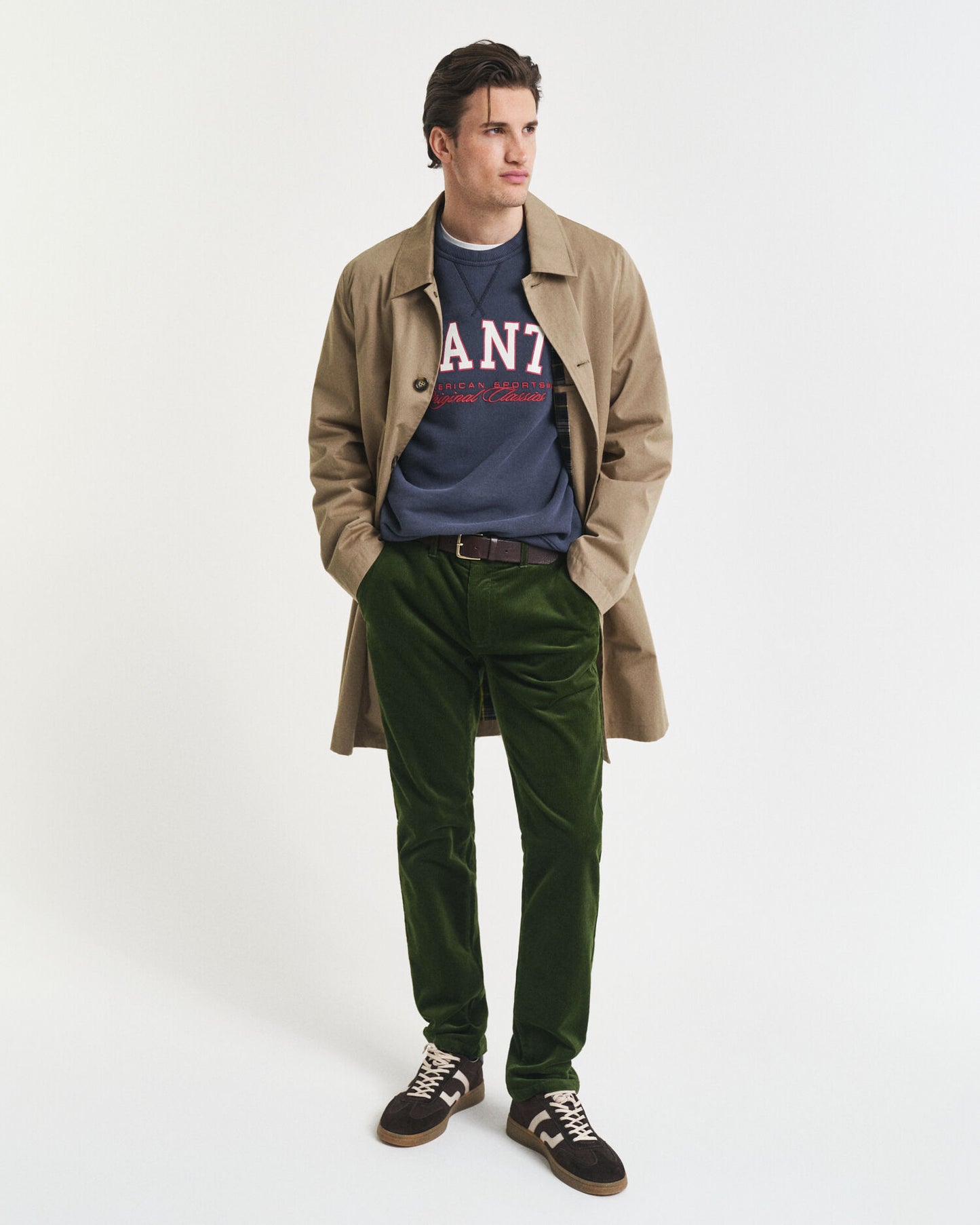 Slim Fit Corduroy Chinos