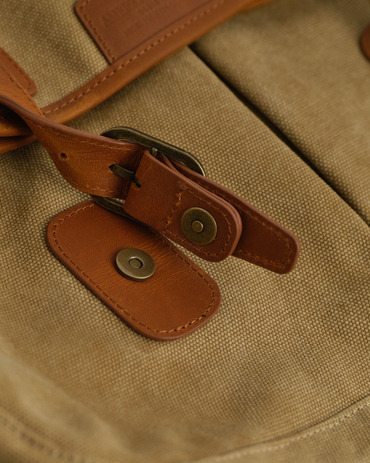 Washed Canvas Fishing Bag