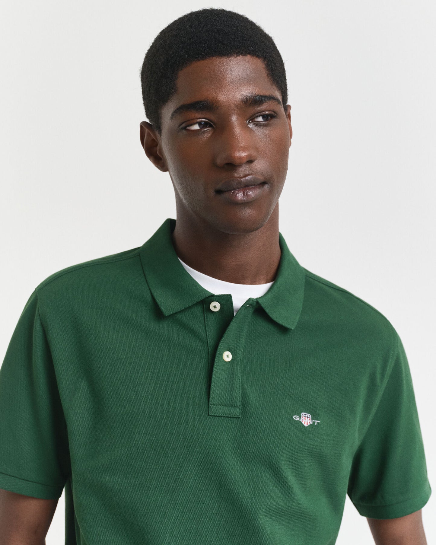 Regular Fit Shield Piqué Polo Shirt