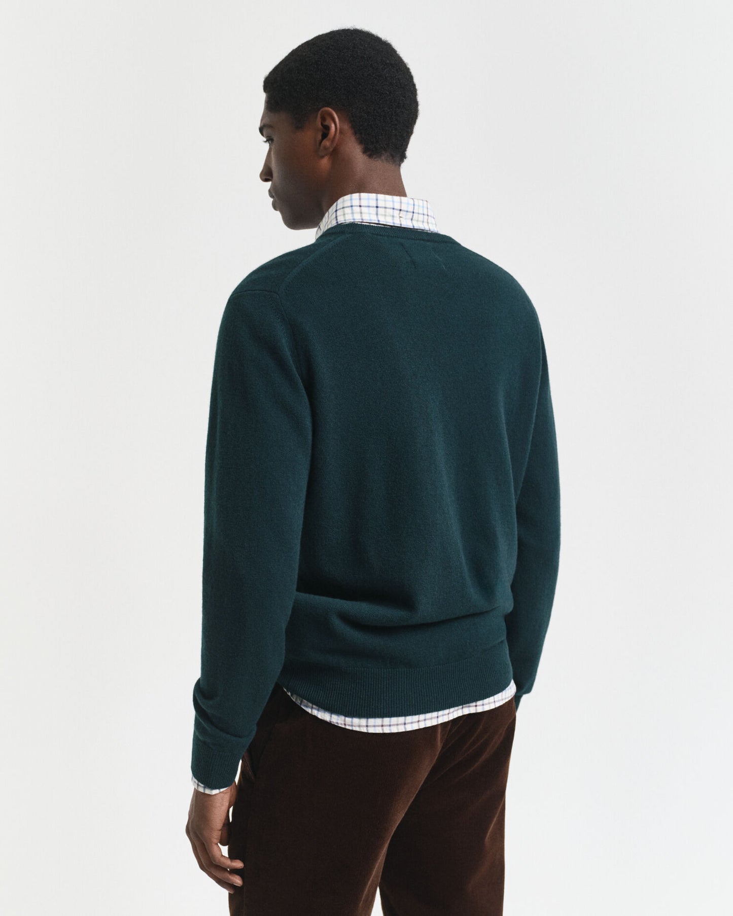Superfine Lambswool V-Neck Sweater
