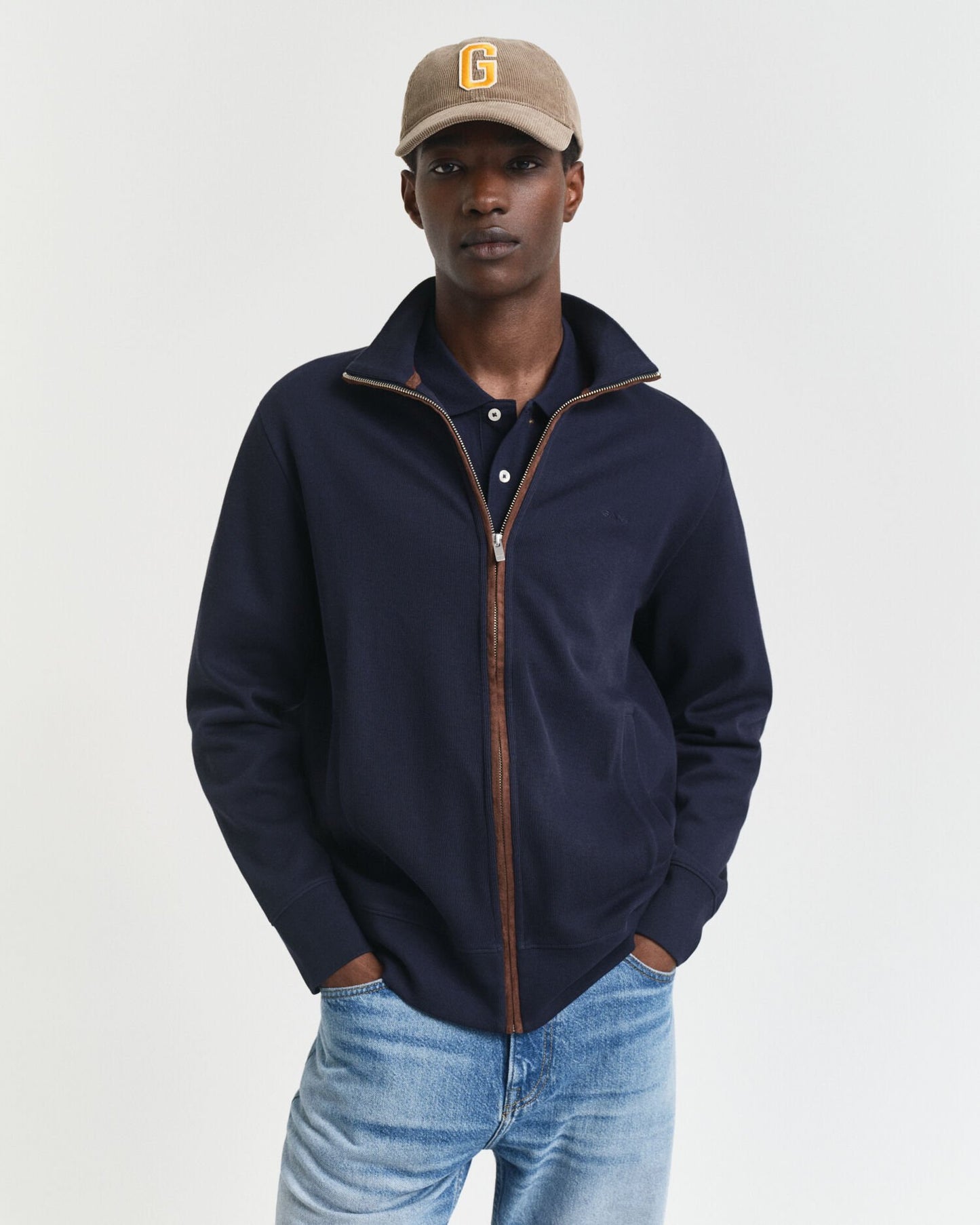 Sacker Rib Zip Cardigan