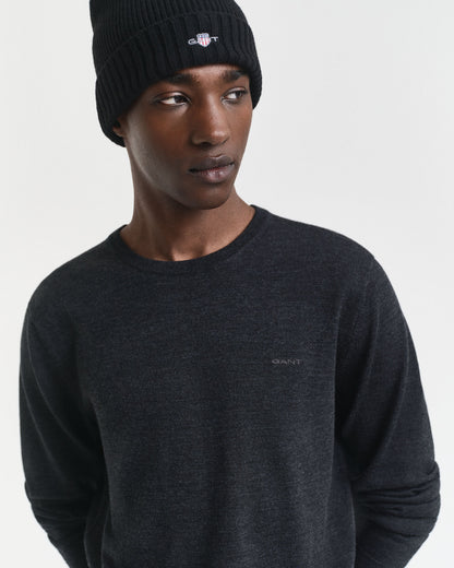 Extra Fine Merino Wool Crew Neck Sweater