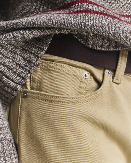 Regular Fit Soft Twill Jeans