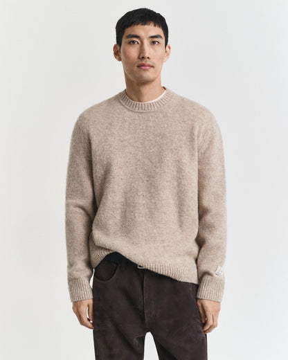 Scottish Wool Crew Neck Sweater