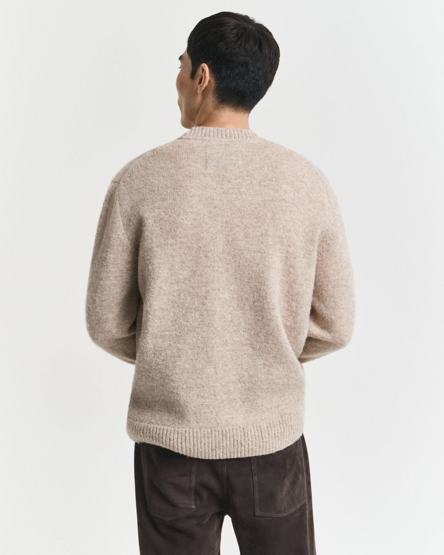Scottish Wool Crew Neck Sweater