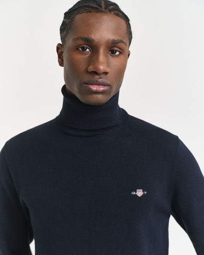 Classic Cotton Turtleneck Sweater