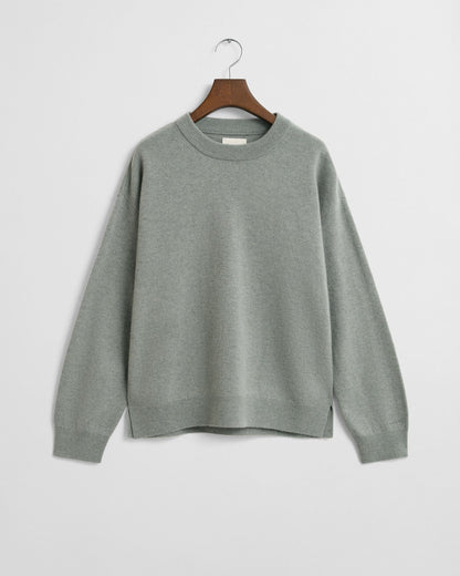 Superfine Lambswool Crew Neck Sweater