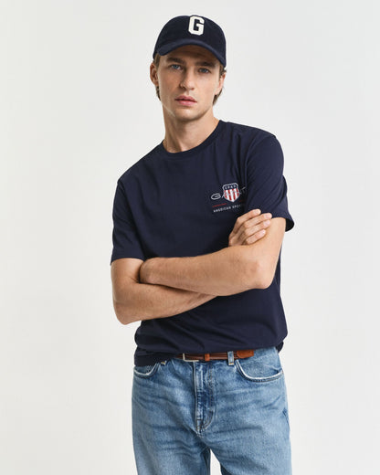 Embroidered Archive Shield T-Shirt