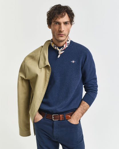 Classic Cotton Crew Neck Sweater